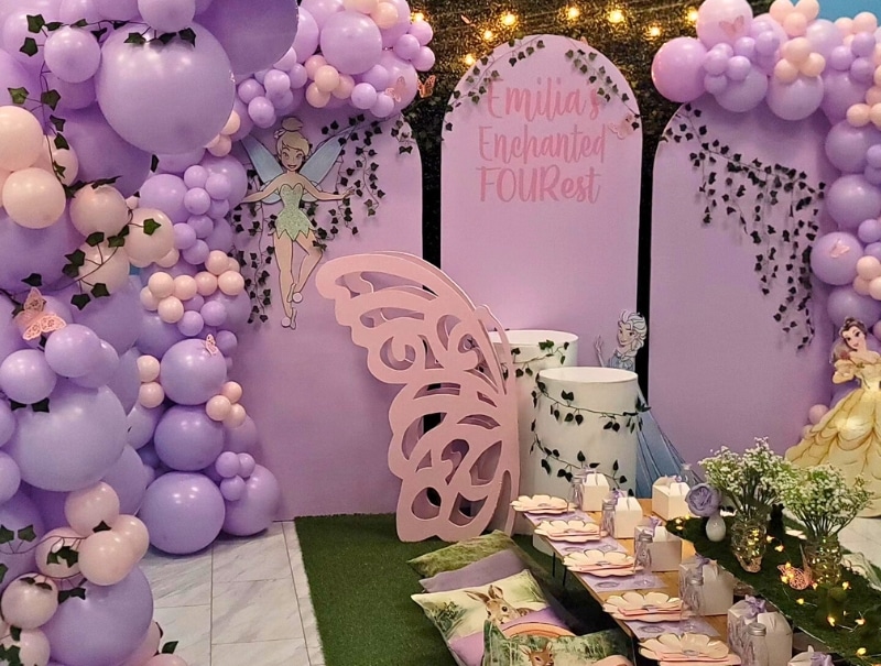 A special party for a special 4 year old at Kidz Kastle